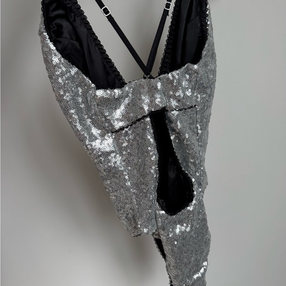 For Love and Lemons Sequin Bodysuit - Picture 2 of 7